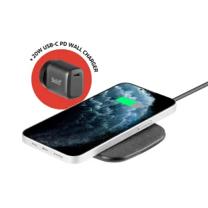 Dont Miss Todays Deal 3Sixt 15W Single Wireless Charger - Black