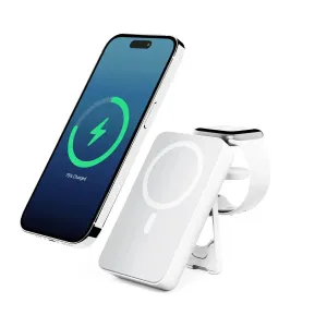 Alogic Lift 4-In-1 Magsafe Compatible 10,000Mah Wireless Charging Power Bank Limited Stock Hot Deal Trending Now Offer