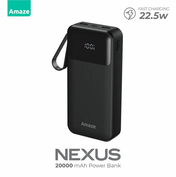 Amaze A232 Nexus 20000Mah Power Bank 22.5W Today Only Steal