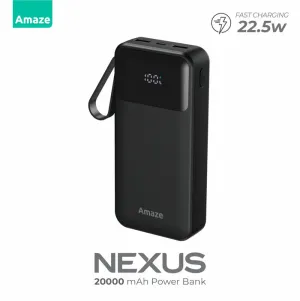 Amaze A232 Nexus 20000Mah Power Bank 22.5W Today Only Steal