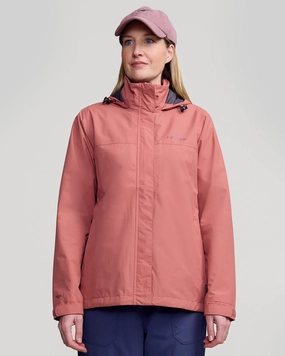 Andulo Women'S Rain Jacket V3 - Clay Big Sale Today