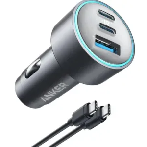 Todays Best Deal Anker 535 Usb-C Car Charger 67W With Usb-C To Usb-C Cable