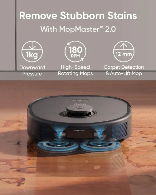 Anker Eufy Robat Vacuum X10 Pro Omni, 8000Pa, Black