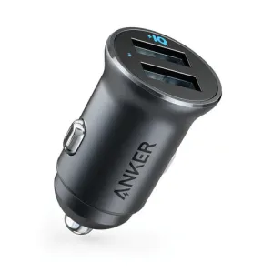 Clearance Alert Now Anker Powerdrive 2 Alloy Metal 24W Mini Car Charger