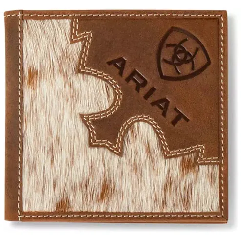 Ariat Large Bifold Calf Hair Wallet Hot Offer Event