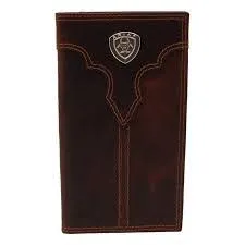 Ariat Mens Center Bump Rodeo Wallet Shop Today Save