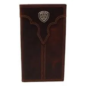 Ariat Mens Center Bump Rodeo Wallet Shop Today Save