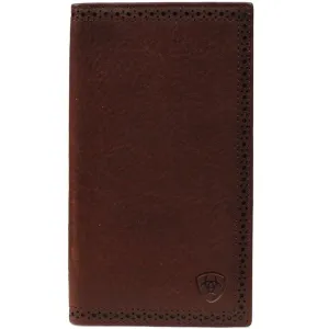 Online Exclusive Steal Big Savings Today Ariat Men'S Solid Brown Rodeo Wallet