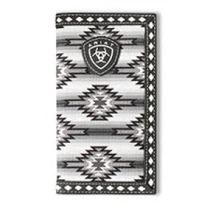 Ariat Men'S Southwest Diamond Fabric Rodeo Wallet Todays Steal