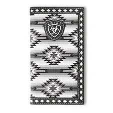 Ariat Men'S Southwest Diamond Fabric Rodeo Wallet Todays Steal