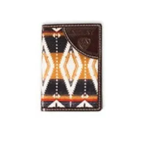 Grab Todays Deal Ariat Men'S Southwest Tri Fold Wallet