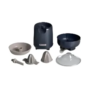 Ariete Citrus Juicer, Removable Cones Dust, 40Watts, Dark Grey