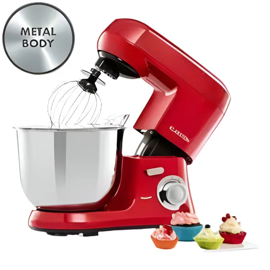 Ariete Gourmet Professional Stand Mixer, 7Lit, 2100Watts, Red