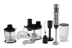 Ariete Hand Blender 10Speeds & Turbo, 4Blades, 700Ml, 1000Watts