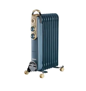 Ariete Vintage Radiator 9 Fins, 2000Watts, Blue