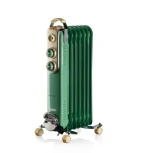Ariete Vintage Radiator 9Fins, 2000Watts, Green