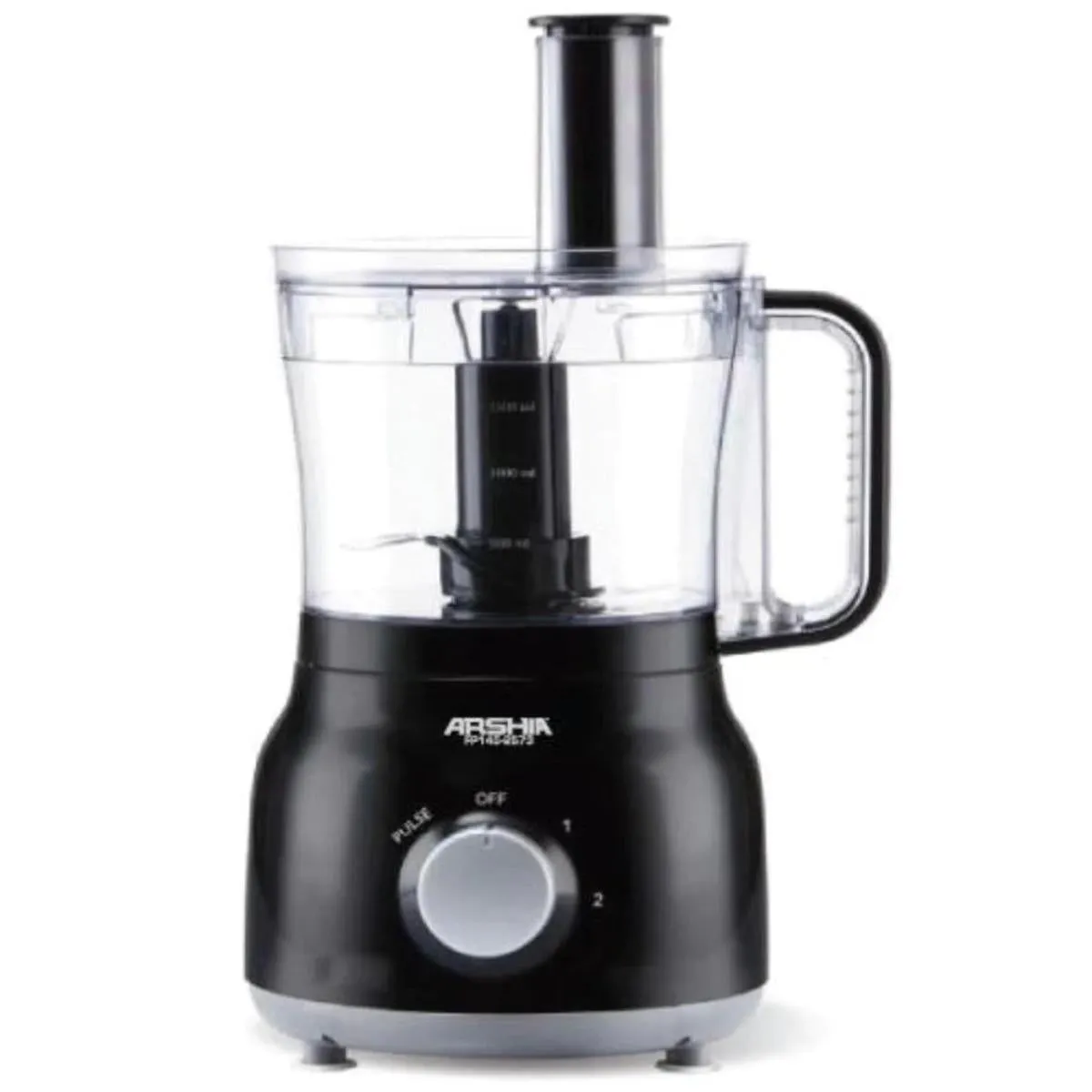 Arshia Food Proccesser 800Watt / 2 Liter Capacity / Grating Kneading Mashing Chopping Slici