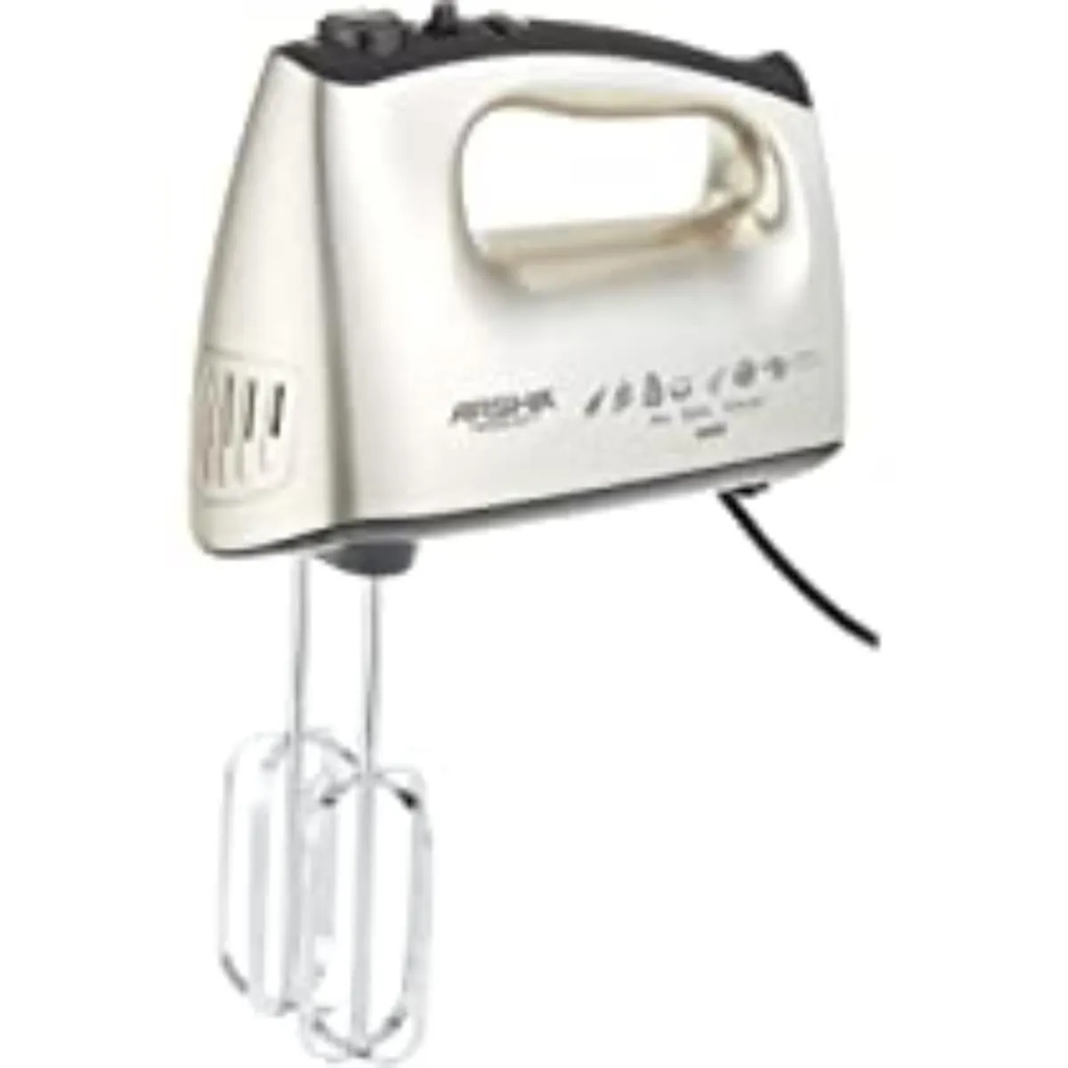 Arshia Hm092-2511 Mixer Hand 400 Watt 5 Speeds Turbo Function Easy Ejection Button Silver