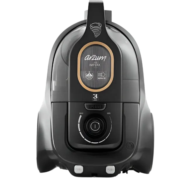 Arzum Bagless?Cyclonic Vacuum cleaner, Inverter 750 Watts, 3 Functions, Black