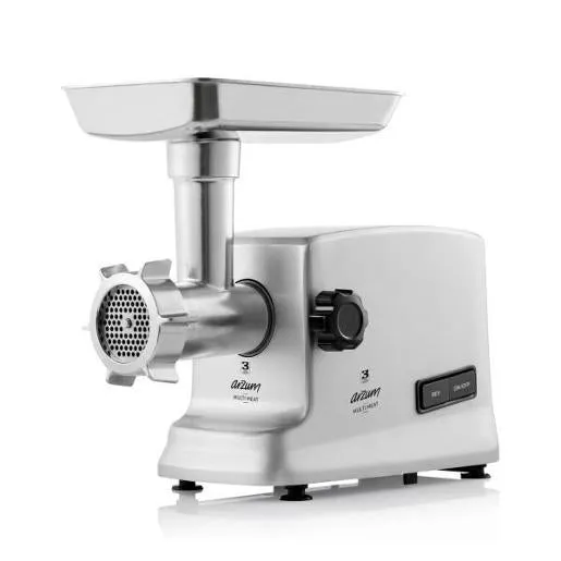 Arzum Meat Mix Meat Grinder 1500 Watt Silver