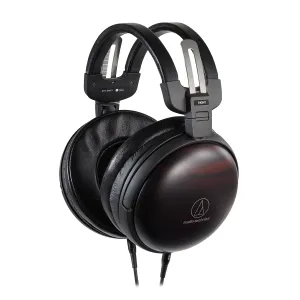 Shop Smart Save Audio-Technica Ath-Awkt Audiophile Closed-Back Dynamic Wooden Headphones (Open Box)