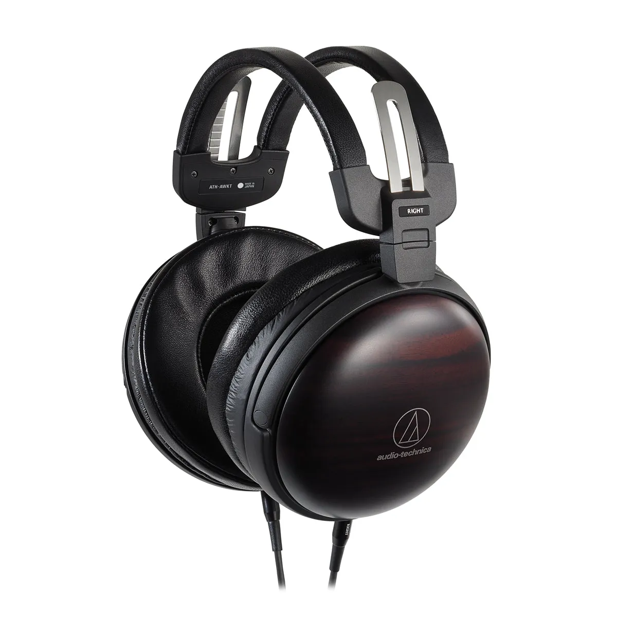 Shop Smart Save Audio-Technica Ath-Awkt Audiophile Closed-Back Dynamic Wooden Headphones (Open Box)