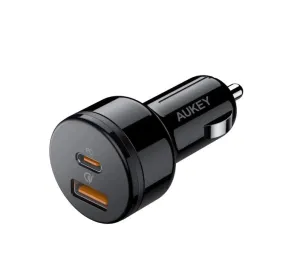 Aukey Cc-Y15 36W Usb-C Car Charger Limited Time Hot Deal