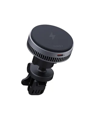 Aukey Hd-Mc13A Magfusion Dash Pro Qi2 Active Cooling Wireless Charging Phone Mount Today Only Discount Alert Shop Smart Save