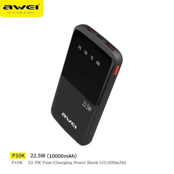 Awei P10K 3 In 1 10000Mah Portable Power Bank Shop Hot Picks