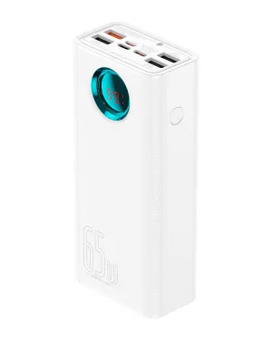 Baseus Amblight Digital Display Fast Charge Power Bank 26800Mah White Price Drop Alert