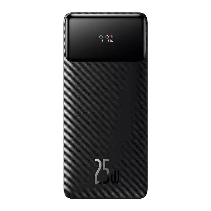 Limited Time Sale Baseus Bipow Digital Display Fast Charge Power Bank 20000Mah 25W Black