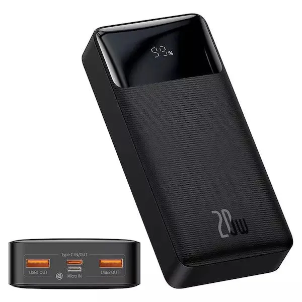 Todays Hot Savings Best Price Online Baseus Bipow Digital Display Power Bank 20000Mah 20W Black