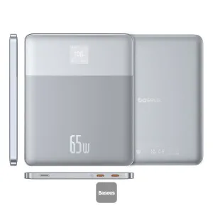 Save More Online Flash Sale Alert Now Baseus Blade 2 12000Mah 65W Power Bank With Digital Display Intelligent Edition