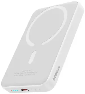 Baseus Magnetic Mini Air Powerbank 10000Mah 20W - White Trending Now Offer