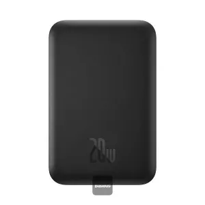 Best Seller Discount Shop Todays Picks Baseus Magnetic Power Bank 20W 6000Mah - Black