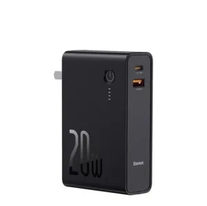 Trending Deals Today Baseus Power Station 2 Power Bank Adapter 10000Mah 20W Pd - Black