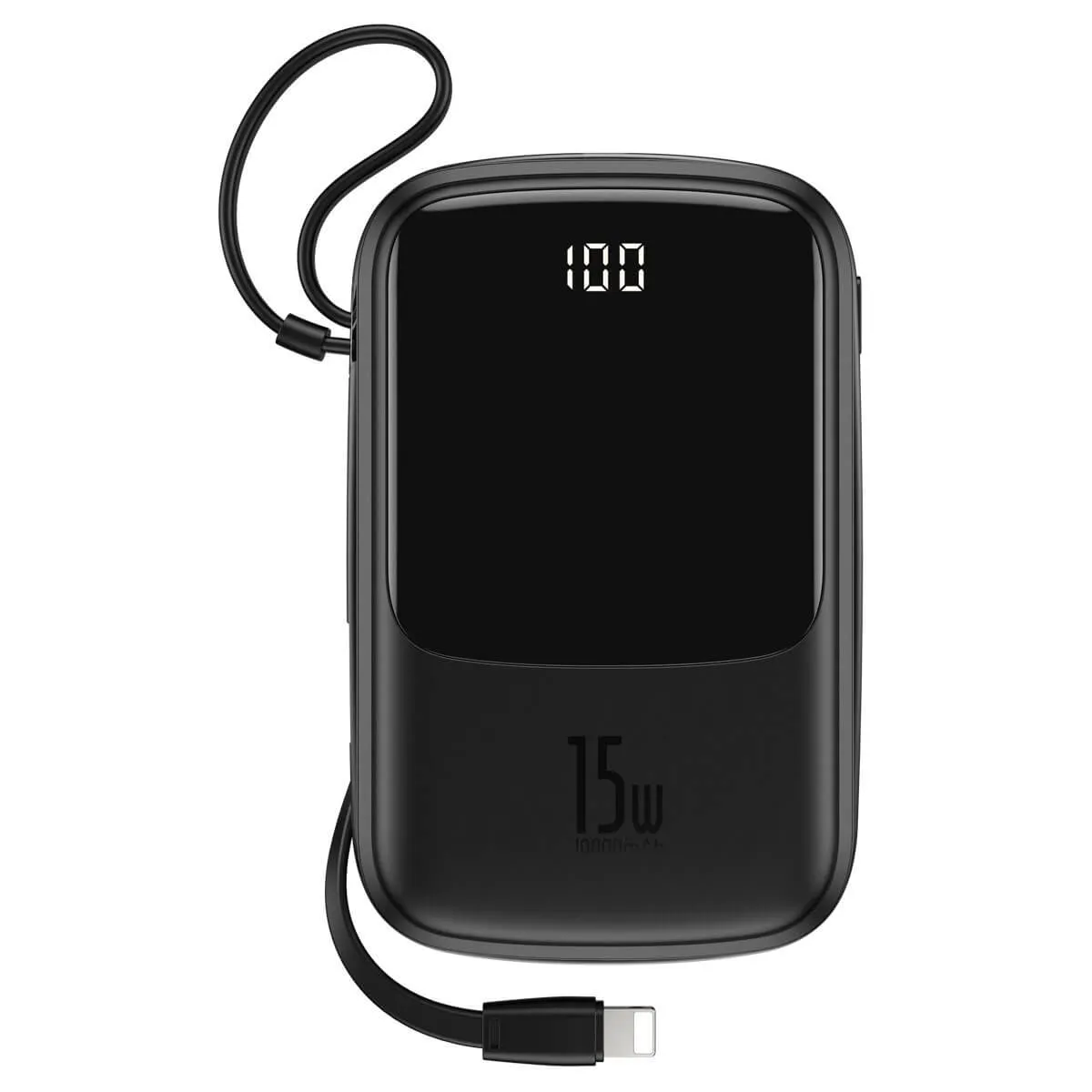 Baseus Qpow Digital Display 3A 15W 10000Mah Power Bank With Ip Cable Big Savings Today