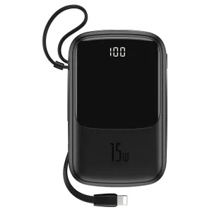 Baseus Qpow Digital Display 3A 15W 10000Mah Power Bank With Ip Cable Big Savings Today