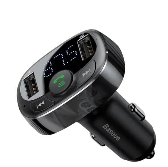 Hot Picks Today Baseus S09 Bluetooth Fm Modulator Car Charger