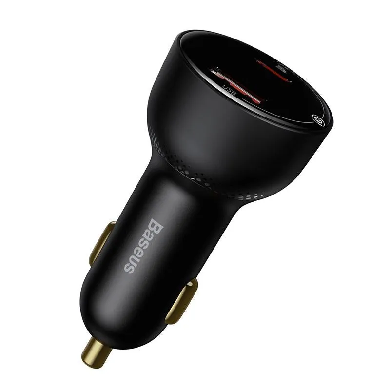 Perfect Gift Sale Baseus Supreme Digital Display Pps Dual Quick Car Charger 100W