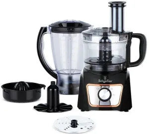 Belinger Haus Food Processor 8 in 1, 500Watts, 1.5Lit, Black