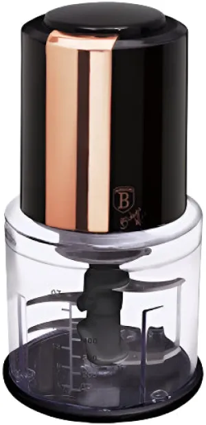 Belinger Haus Mini Chopper, 2 in 1, 300Watts, Black
