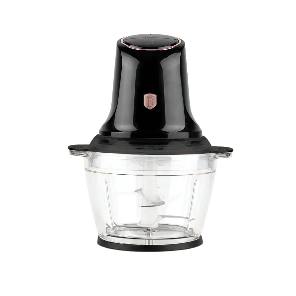 Belinger Haus Multi Chopper with Glass Bowl, 500Watts, Black