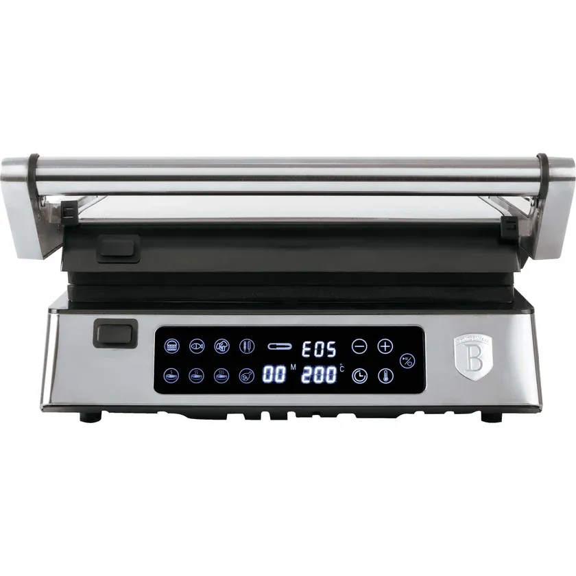 Berlinger Haus Electric Digital Grill, 2000Watts, Stainless steel