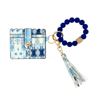Exclusive Holiday Deal Ocean Breeze Keychain Wristlet Wallet