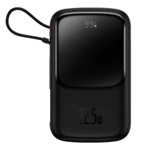 Baseus Qpow Pro Digital Display Fast Charge Power Bank 10000Mah 22.5W Type-C Edition - Black Online Deal Frenzy MustHave Deals