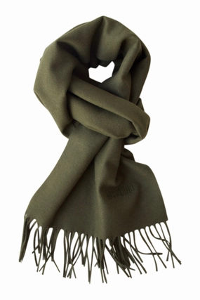 Green Scarf In Soft Merino Wool From Moschino Online Exclusive Deal MustHave Steals