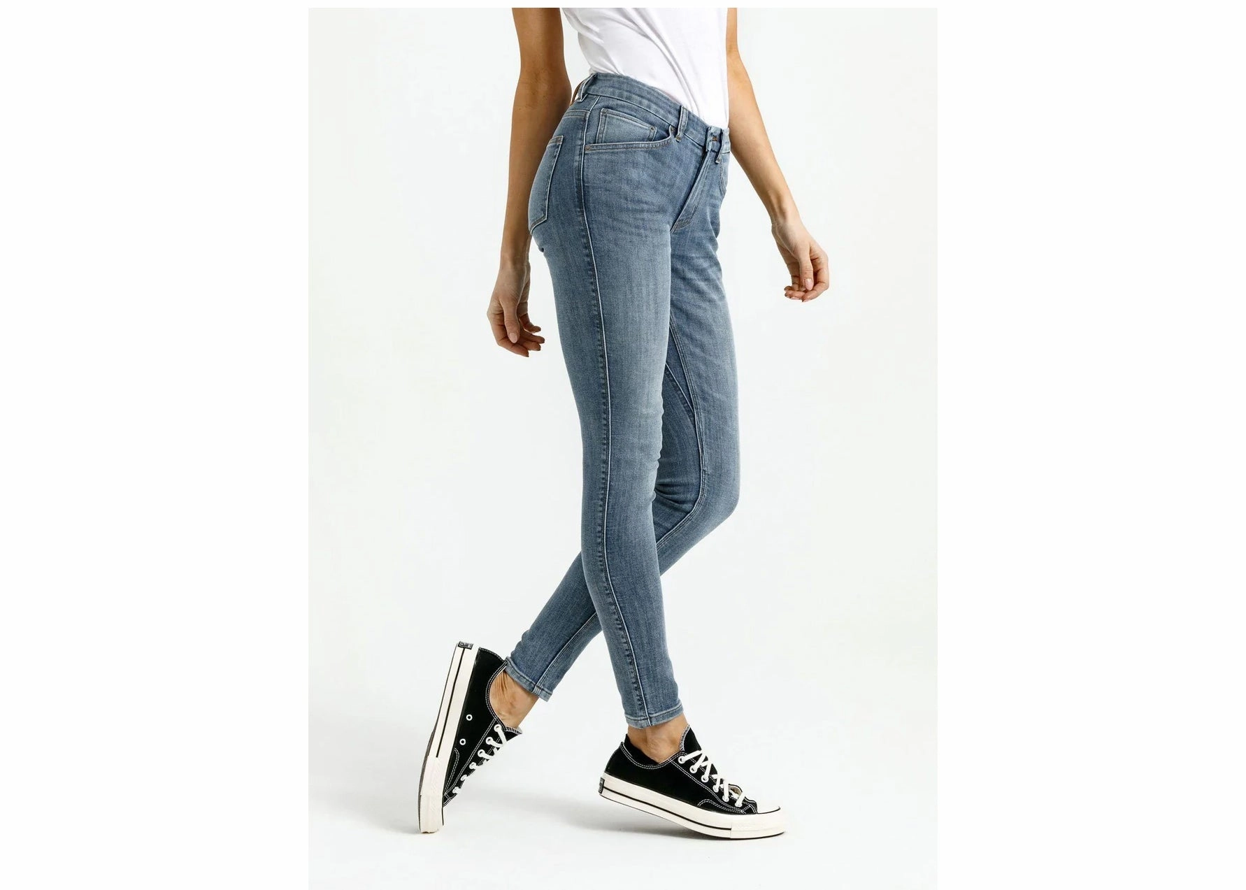 Grab Your Deal Today Limited Time Sale Women'S Performance Denim Mid-Rise Skinny
