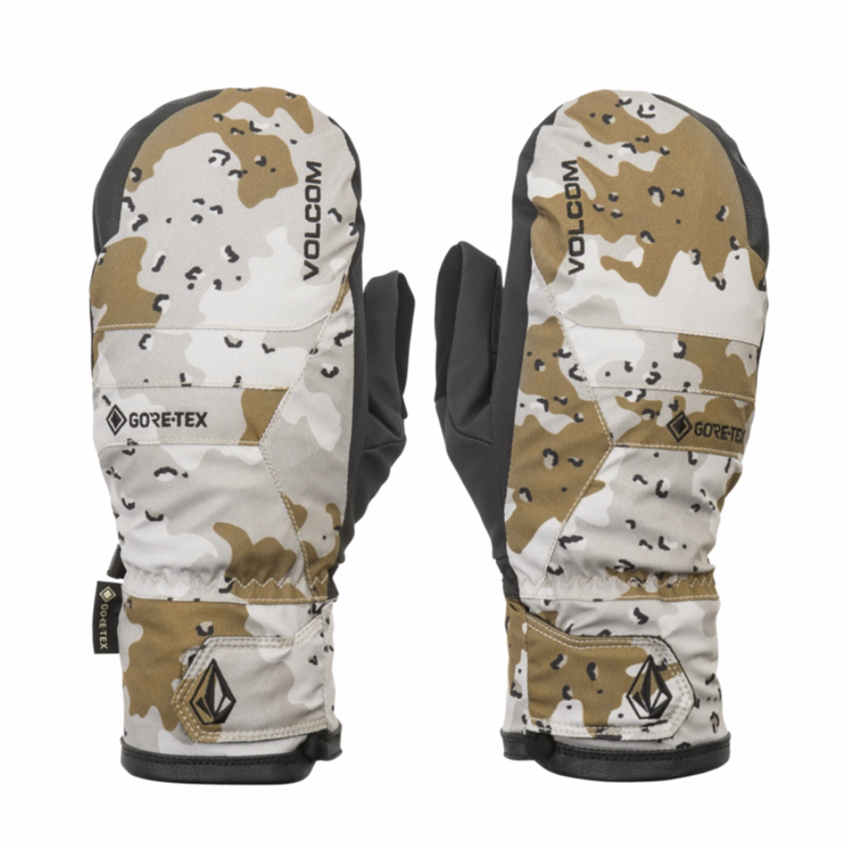 2026 Sample Volcom Stay Dry Gore-Tex Snow Mitt - Camouflage Flash Offer Today