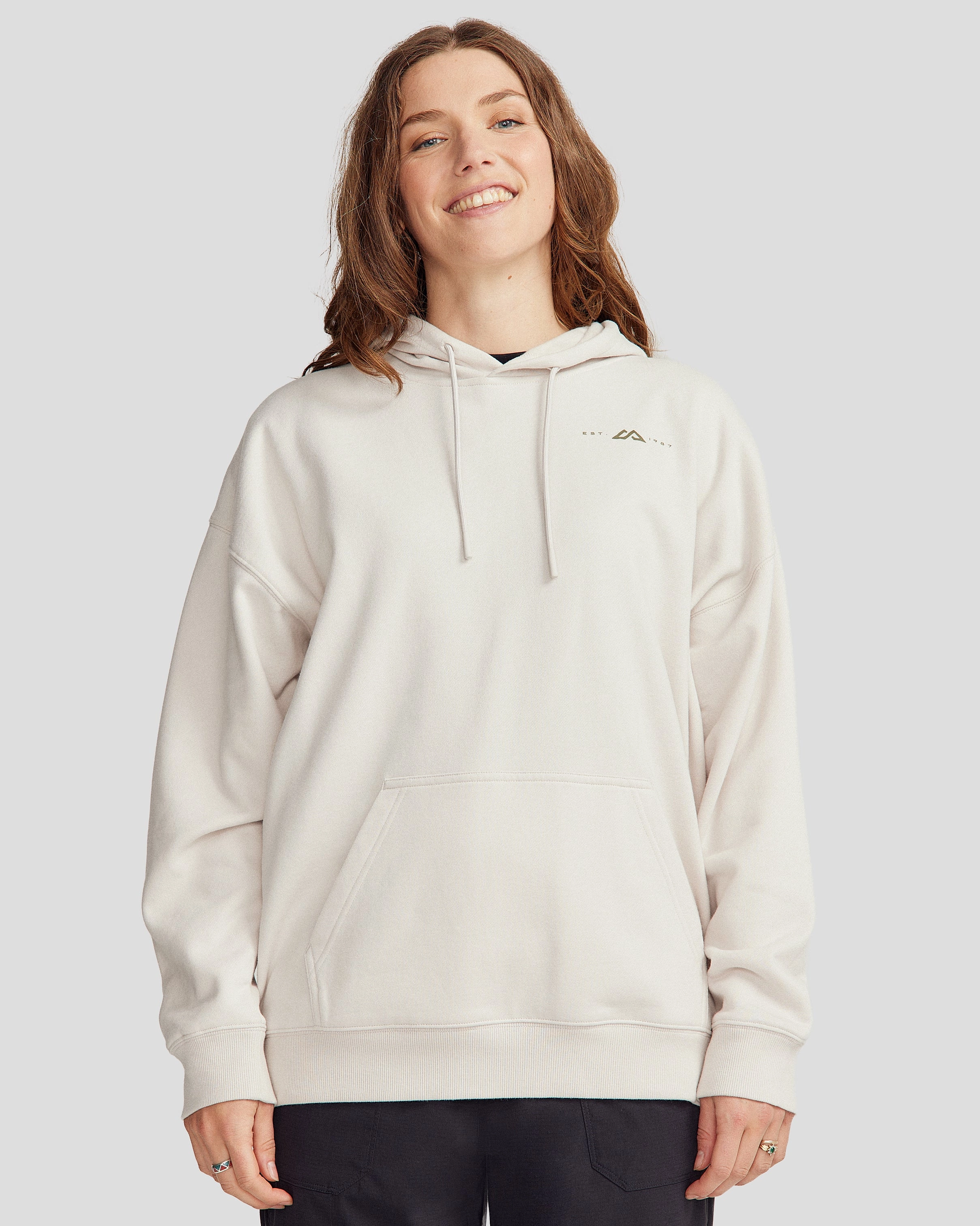 Women'S Mountain Camo Slouchy Brushed Hoodie - Shroom Steal Todays Offer Mega Online Discount